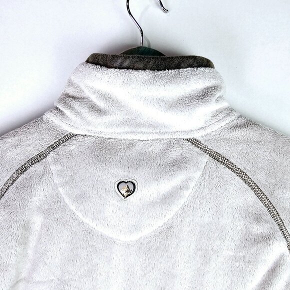 Kuhl Women's Advokat Full-Zip Fleece Sweater, Jacket, Stone, Sz L - Picture 5 of 8